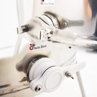 Mézpergető Swiss Biene 4 keretes elektromos 230V meghajtás P64